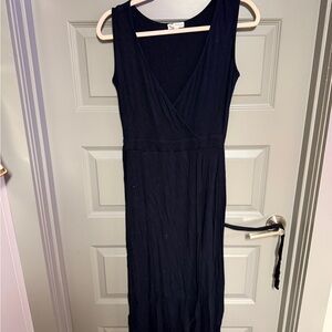 About A Girl Black Maxi Dress